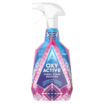Astonish Oxy Active Fabric Stain Remover Spray 750ml