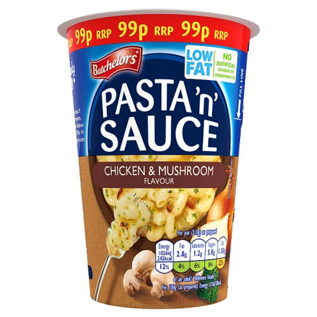 Batchelors Pasta N Sauce Chicken Mushroom Pot 65g
