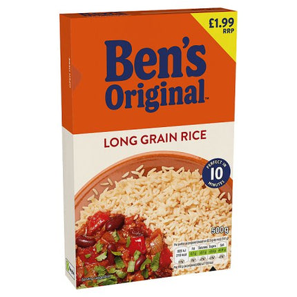 Ben's Orginal Long Grain Rice 500g £1.99