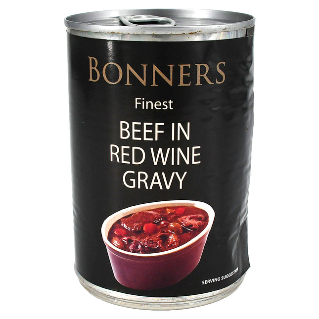 Bonners Finest Beef in Red Wine Sauce 400g