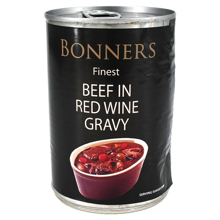 Bonners Finest Beef in Red Wine Sauce 400g