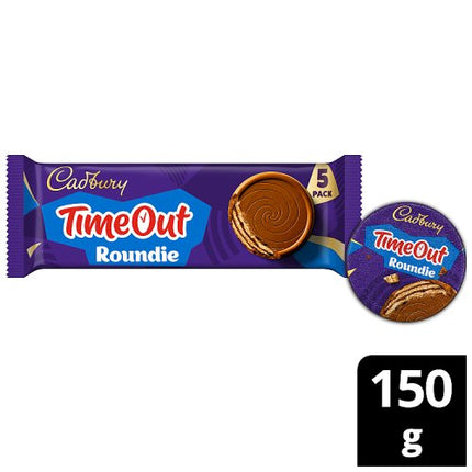 Cadbury Time Out Roundies 5 Pack 150g