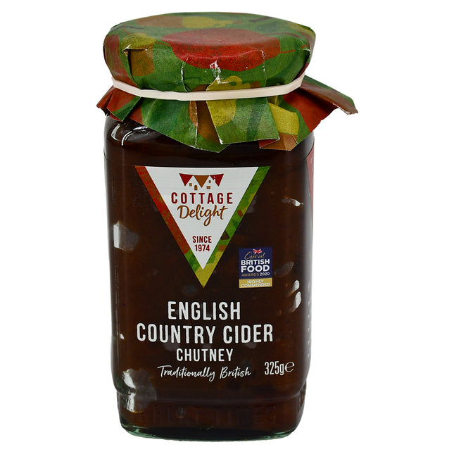 Cottage Delight English Country Cider Chutney 325g