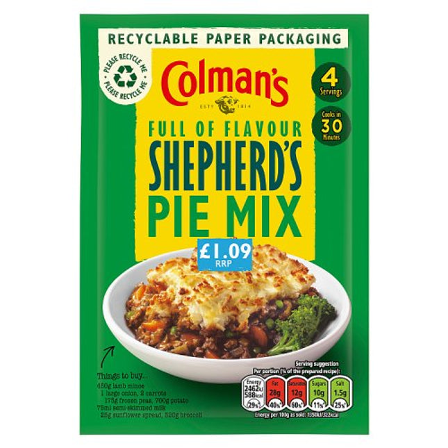 Colman's Shepherd's Pie Mix 50g