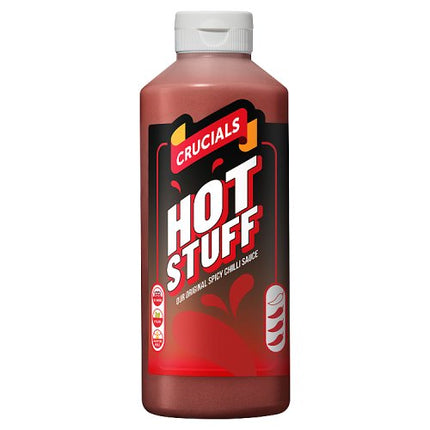 Crucials Hot Stuff Sauce 500ml bottle