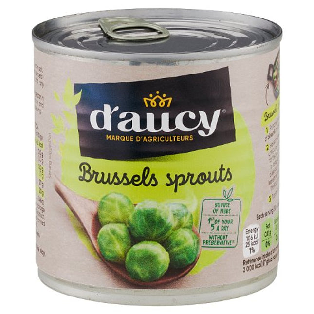 D'aucy Brussel Sprouts 400g