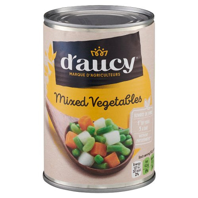 D'aucy Mixed Vegetables 400g