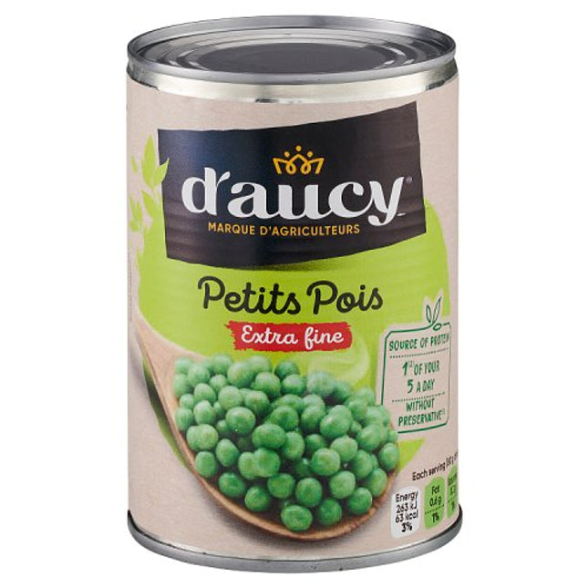 D'aucy Petit Pois 400g