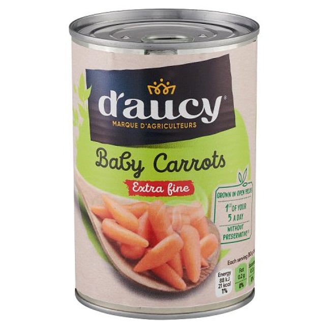 D'aucy Baby Carrots 400g