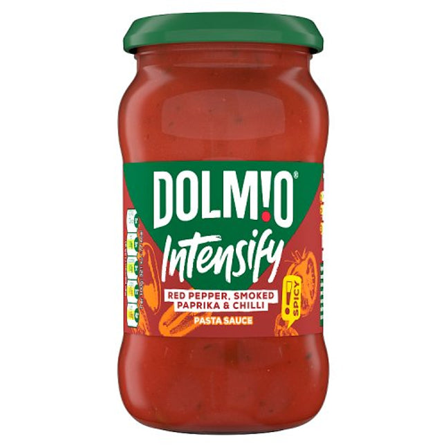 Dolmio Intensify Red Pepper Smoked Paprika & Chilli Pasta Sauce 400g