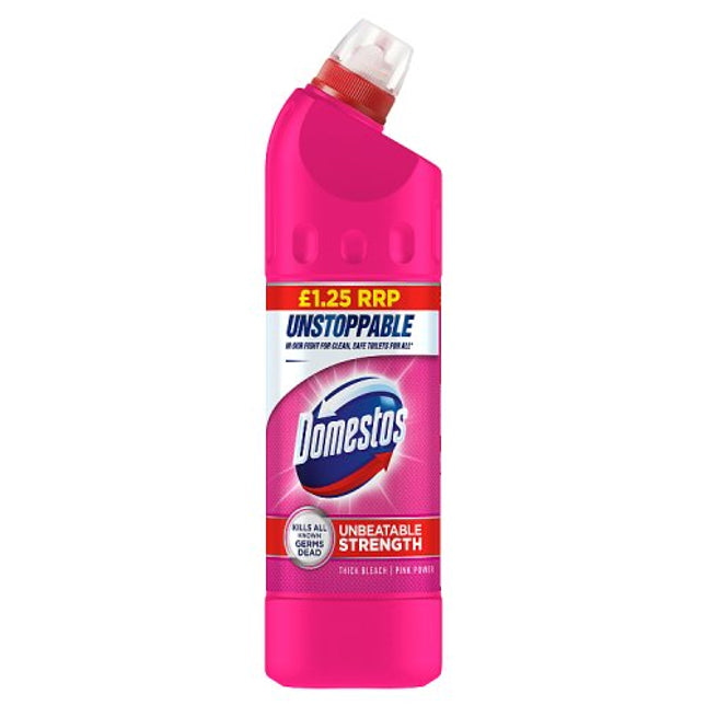 Domestos Pink Bleach 750ml bottle