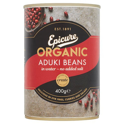 Epicure Organic Aduki Beans in Water 400g