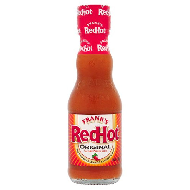 Franks Red Hot Cayenne Pepper Sauce 148ml