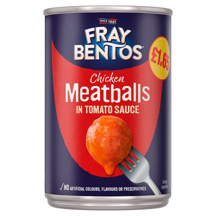 Fray Bentos Chick Meatballs Tomato 380g PMP £1.65