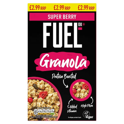 Fuel 10k Super Berry Granola 400g £2.99