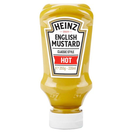 Heinz Hot English Mustard 220ml