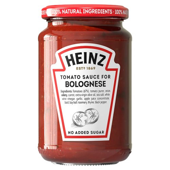 Heinz Tomato Sauce For Bolognese Pasta Sauce 350G