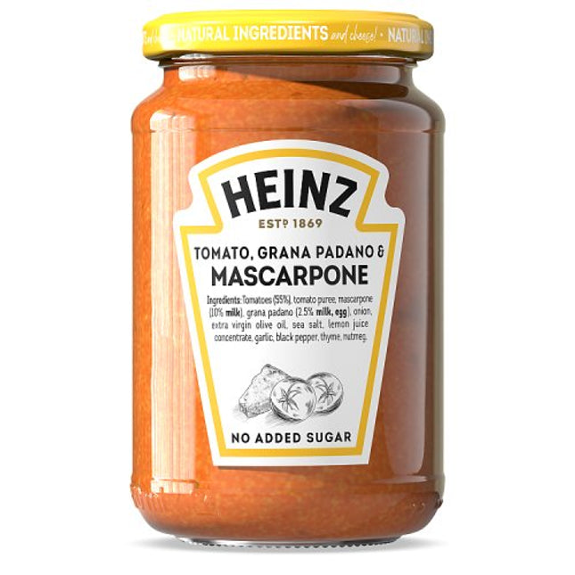 Heinz Tomato Grana Padano Mascarpone Pasta Sauce 350G