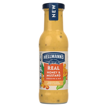 Hellmanns Honey & Mustard Salad Dressing 250ml