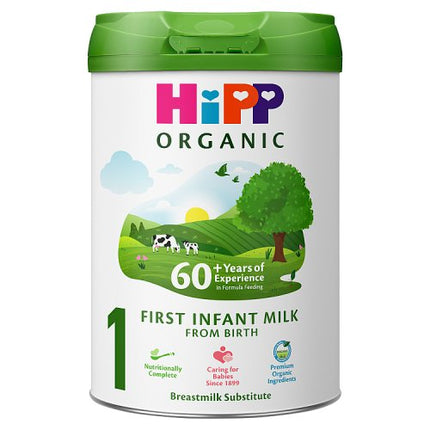 Hipp Organic 1 First Infant Milk from Birth 800g