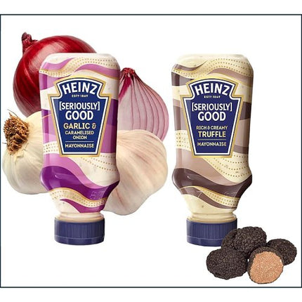 Heinz Mayonnaise Garlic Caramelised Onion 220ml alternate view 3