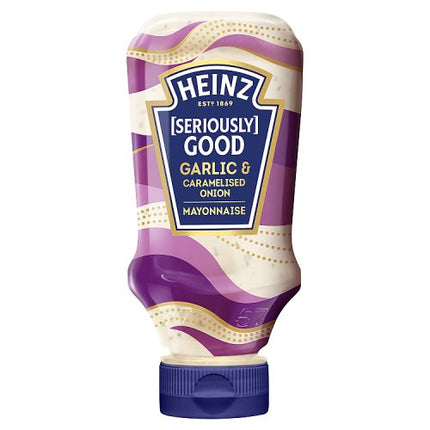 Heinz Mayonnaise Garlic Caramelised Onion 220ml