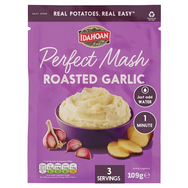 Idahoan Perfect Roasted Garlic Mash 109g
