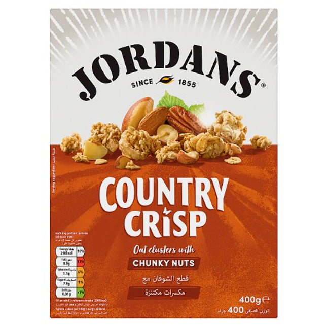 Jordans Country Crisp with Crunchy Chunky Nuts 400g