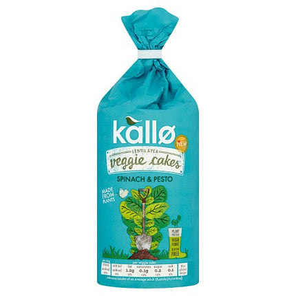 Kallo Spinach & Pesto Veggie Cakes 122g