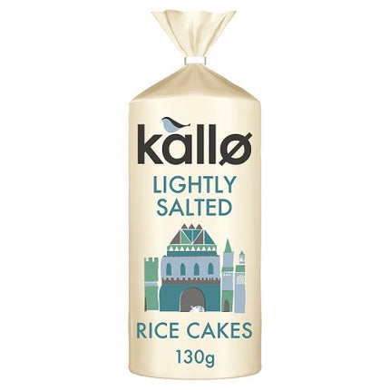 Kallo Lightly Salted Wholegrain Rice Cakes 130g