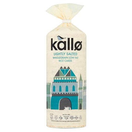 Kallo Lightly Salted Wholegrain Rice Cakes 130g