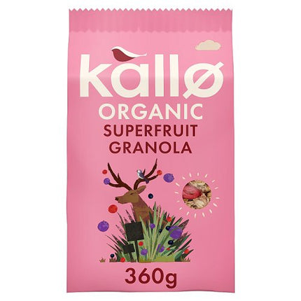 Kallo Organic Superfruit Granola 360g