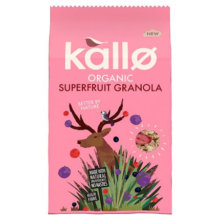 Kallo Organic Superfruit Granola 360g