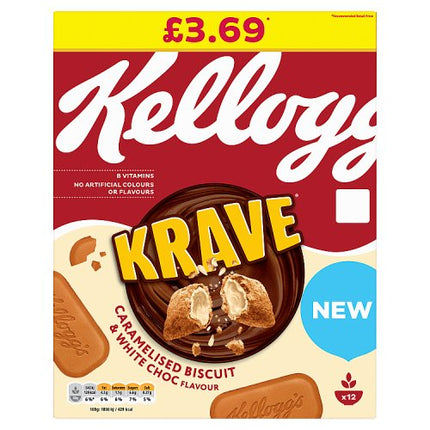 Krave Caramalised Biscuit 375g £3.69