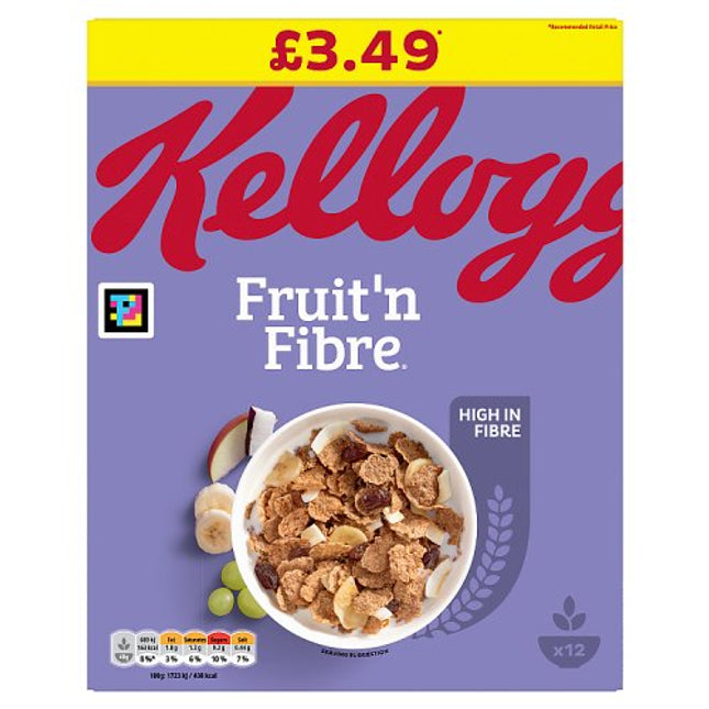 Kelloggs Fruit N Fibre 500g