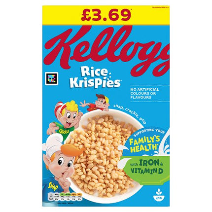 Kellogg's Rice Krispies 430g £3.69
