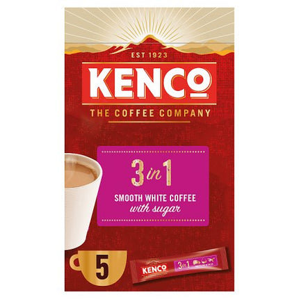 Kenco Instant 3-in-1 Smooth Withe Coffee with Sugar 20g