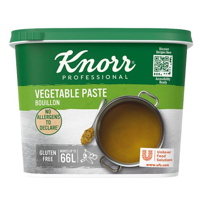 Knorr Professional Gluten Free Vegetable Paste Bouillon 1kg