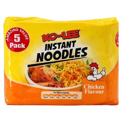 Ko-Lee 5 Pack Noodles Chicken 5x70g