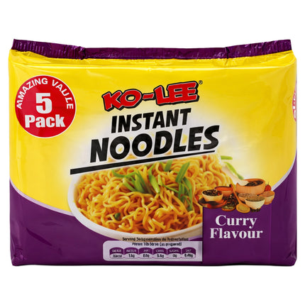 Ko-Lee 5 Pack Noodles Curry 5x70g