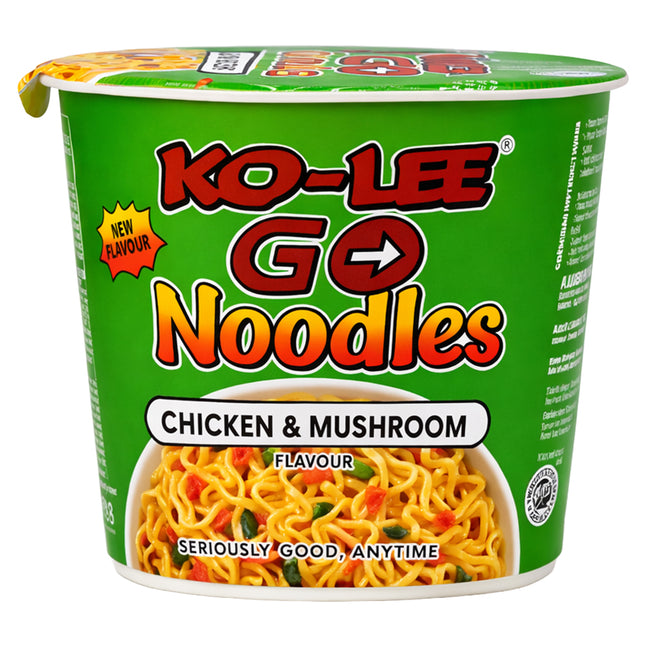Ko Lee Go Noodles Cup Chicken Mushroom 65g