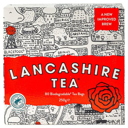 Lancashire Tea Bags x80 250g