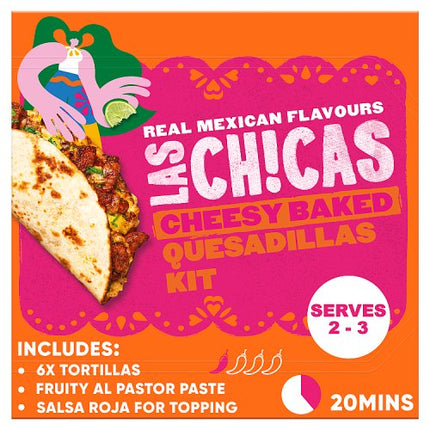 Las Chicas Cheesy Baked Quesadillas Kit 336g