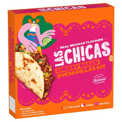 Las Chicas Cheesy Baked Quesadillas Kit 336g