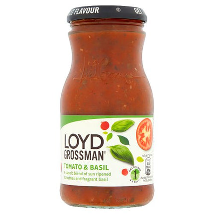 Loyd Grossman Tomato & Basil Sauce 350g