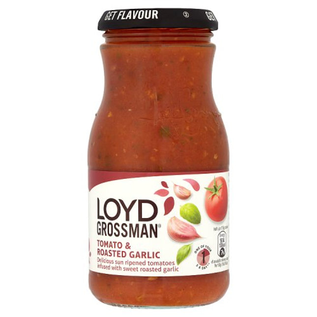 Loyd Grossman Tomato & Garlic Sauce 350g