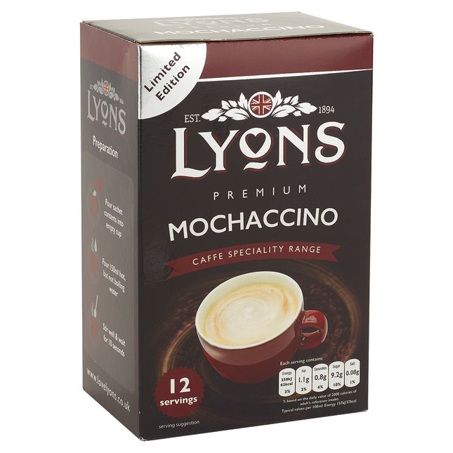 Lyons Mochaccino Sachets (12x15g)