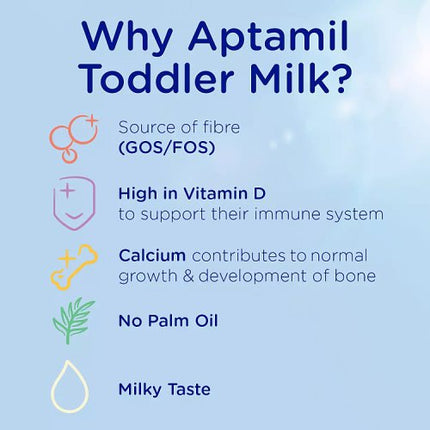 Aptamil Stage 3 Growing Up Milk Powder 1-2 Years 800g