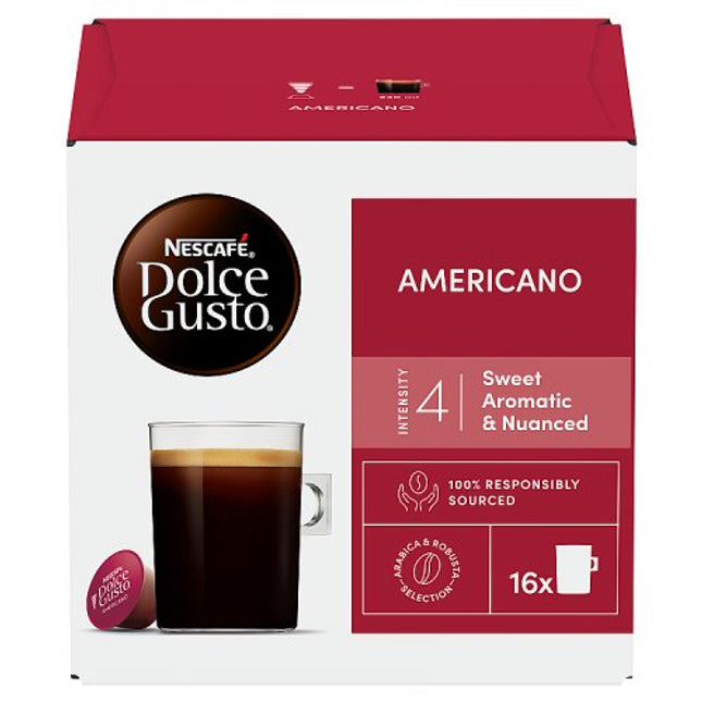Nescafé Dolce Gusto Americano Coffee Pods x16 136g