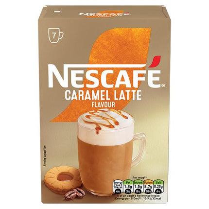 Nescafe 7 Sachets Latte Caramel